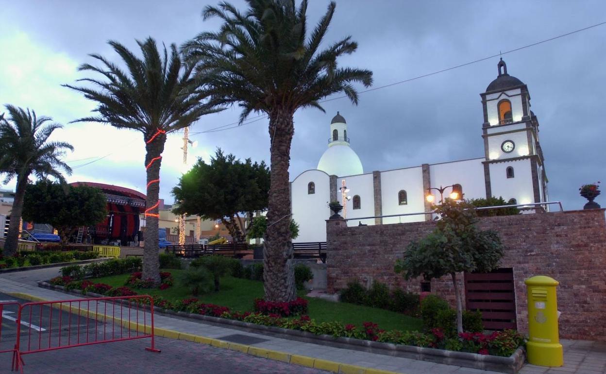 Imagen de archivo de la Plaza de la Candelaria, en Ingenio. 