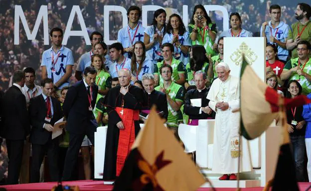 Benedicto XVI, tres peregrinajes a España 