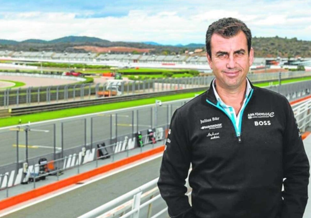 Alberto Longo, durante nuestra entrevista en el Circuit 