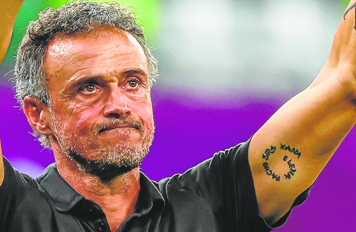 Luis Enrique rompió moldes comunicativos como seleccionador pero fracasó en Qatar. 