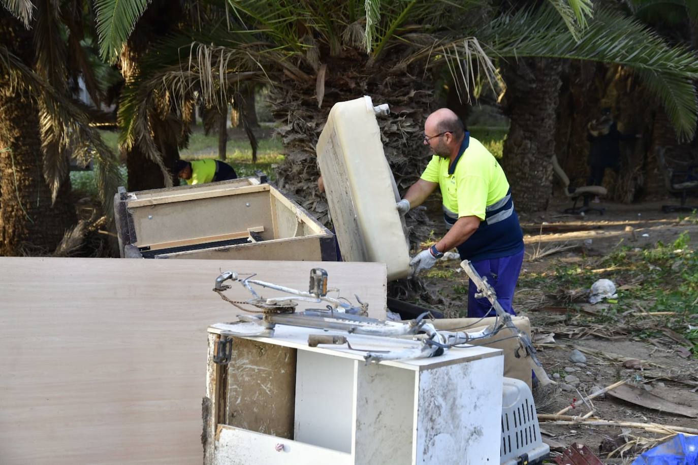 Fotos: El desalojo de una quincena de sintechos, en imágenes
