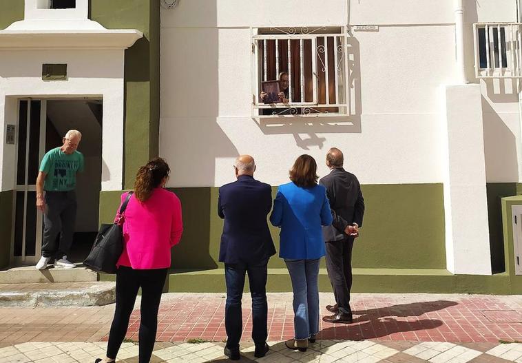 Culmina la rehabilitación de 96 viviendas sociales en Lomo Apolinario