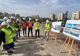 El IMD avanza en las obras del Polideportivo de Jinámar que ampliará la oferta deportiva del barrio.