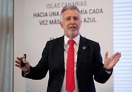 El presidente de Canarias protagoniza el foro 'Islas Canarias'.