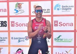 Lionel Morales, campeón de España de duatlón paralímpico