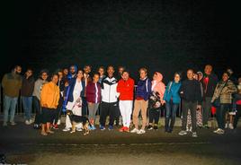 Disfrutar de las estrella desde la playa de La Laja