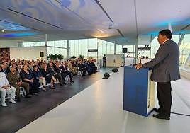 Imágenes del acto celebrado en la tarde de este martes.