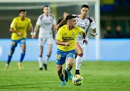 Moleiro y Maikel Mesa en la primera vuelta.