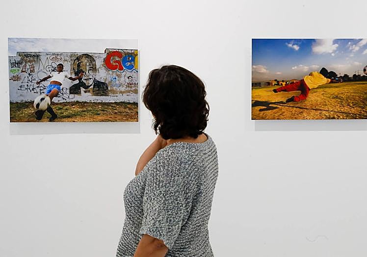 Varias imágenes de la muestra.