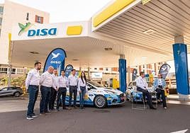 Imagen de la presentación del nuevo equipo de DISA Copi Sport.