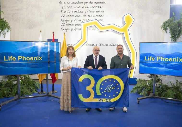 Acto de presentación del proyecto Life Phoenix financiado por la Unión Europeo.