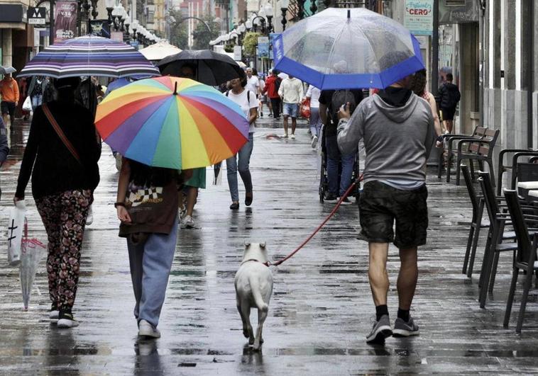 Una borrasca dejará lluvias generalizadas en Canarias en Semana Santa