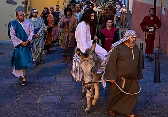 El Auto Auto de la Pasión, Muerte y Resurrección de Jesús en Agüimes, en imágenes