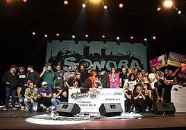 Participantes de la décima edición del Festival Sonora de Las Palmas de Gran Canaria.