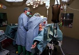 Imagen de archivo de una operación.