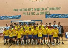 Malta 97 y Agüimes están representando al fútbol sala grancanario en el Torneo de La Orotava.