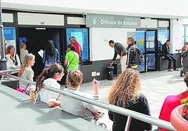 Oficina de empleo de Arrecife de Lanzarote.