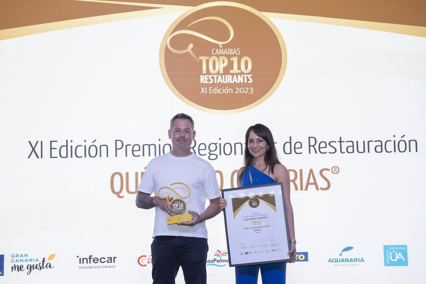 XI Gala de premios a los mejores de la restauración de Las guías «Qué Bueno Canarias»