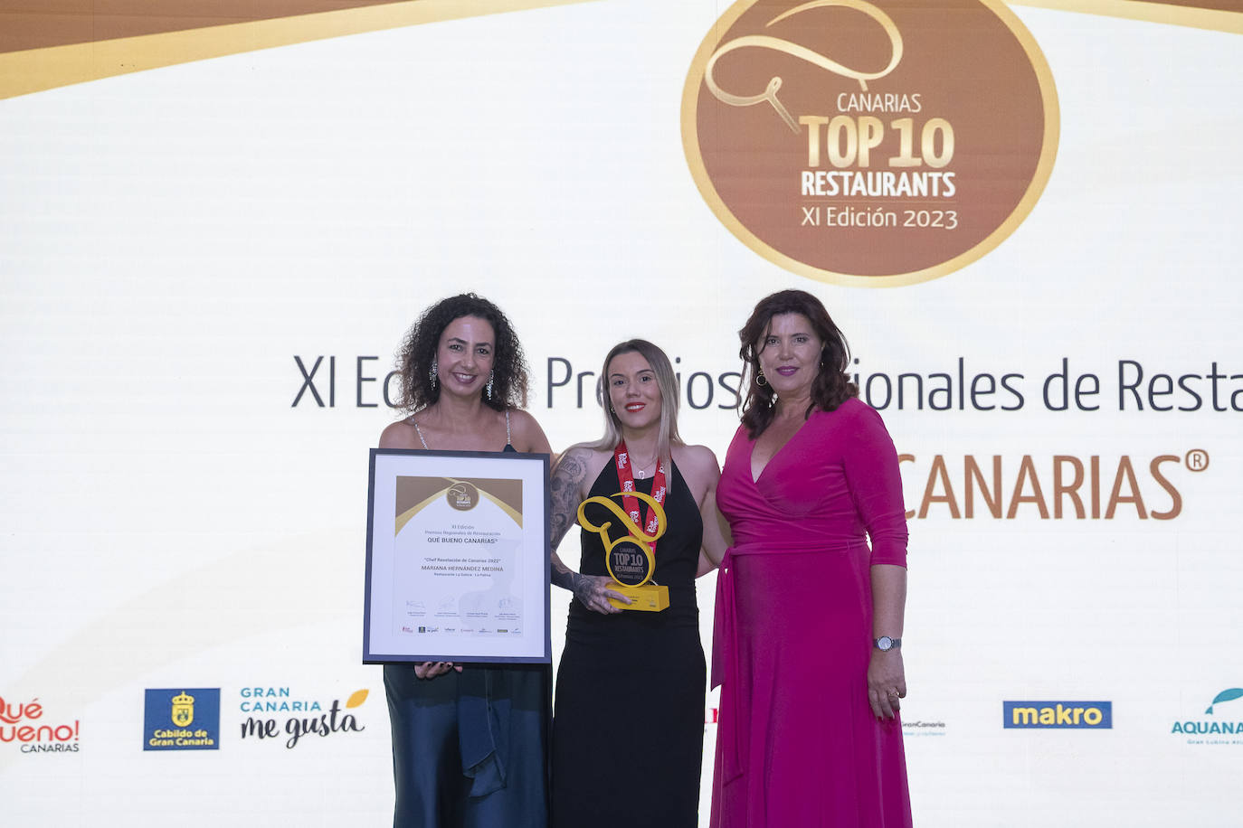 XI Gala de premios a los mejores de la restauración de Las guías «Qué Bueno Canarias»