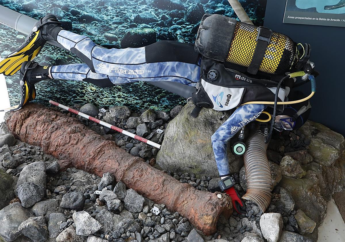 Material encontrado gracias a Margullar 1 expuesto en Fermina.