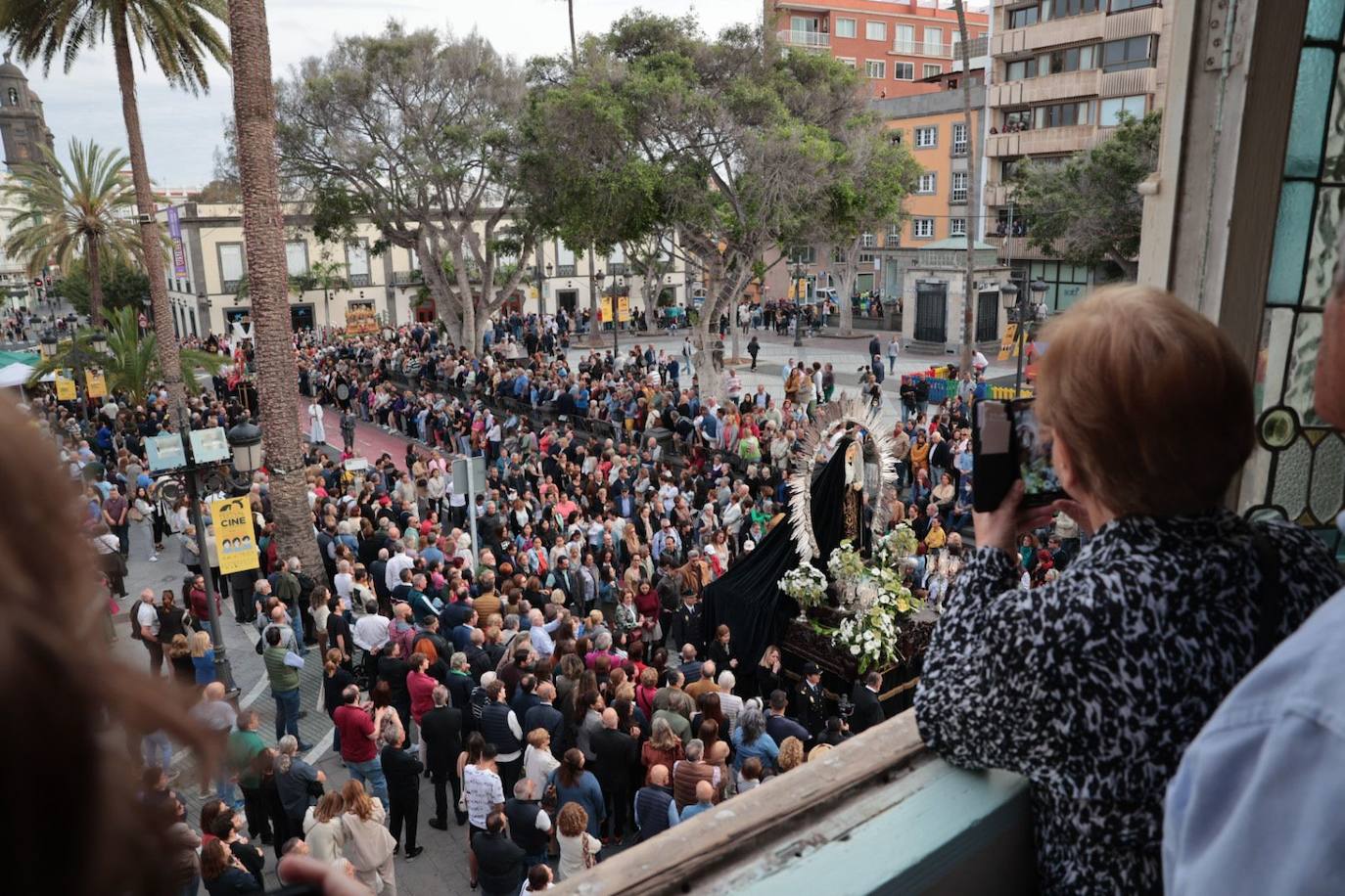 La Procesión Magna recorre Vegueta