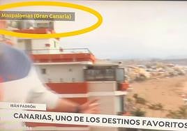 ¿Las Canteras o Maspalomas? Nuevo error televisivo