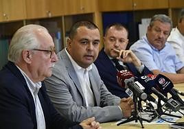 Miguel Hidalgo, Pedro Rodríguez, Teodoro Sosa y Rafael Hernández.