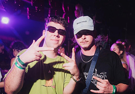 El artista grancanario Quevedo en la 'Bresh'.