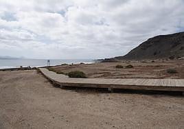 Vista del Confital en una imagen de archivo.