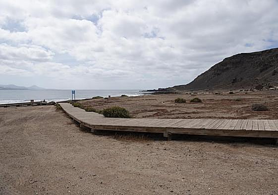 Vista del Confital en una imagen de archivo.