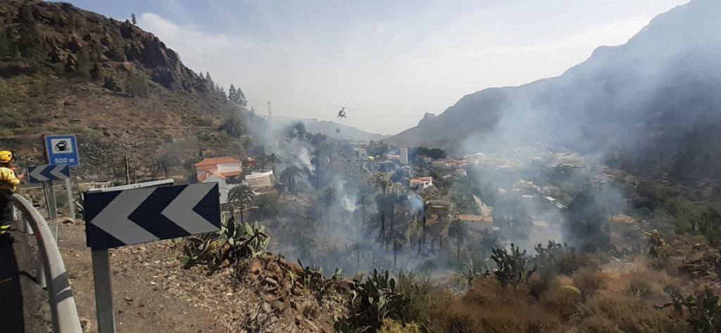 Conato de incendio en Fataga