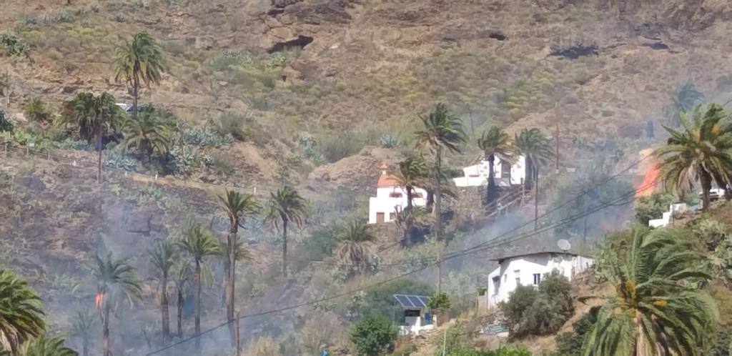 Conato de incendio en Fataga