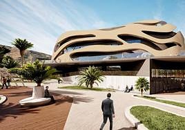 Recreación de parte de las instalaciones del proyecto Dreamland.