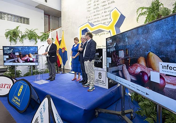 Antonio Morales, presidente del Cabildo, presentó este viernes la feria.