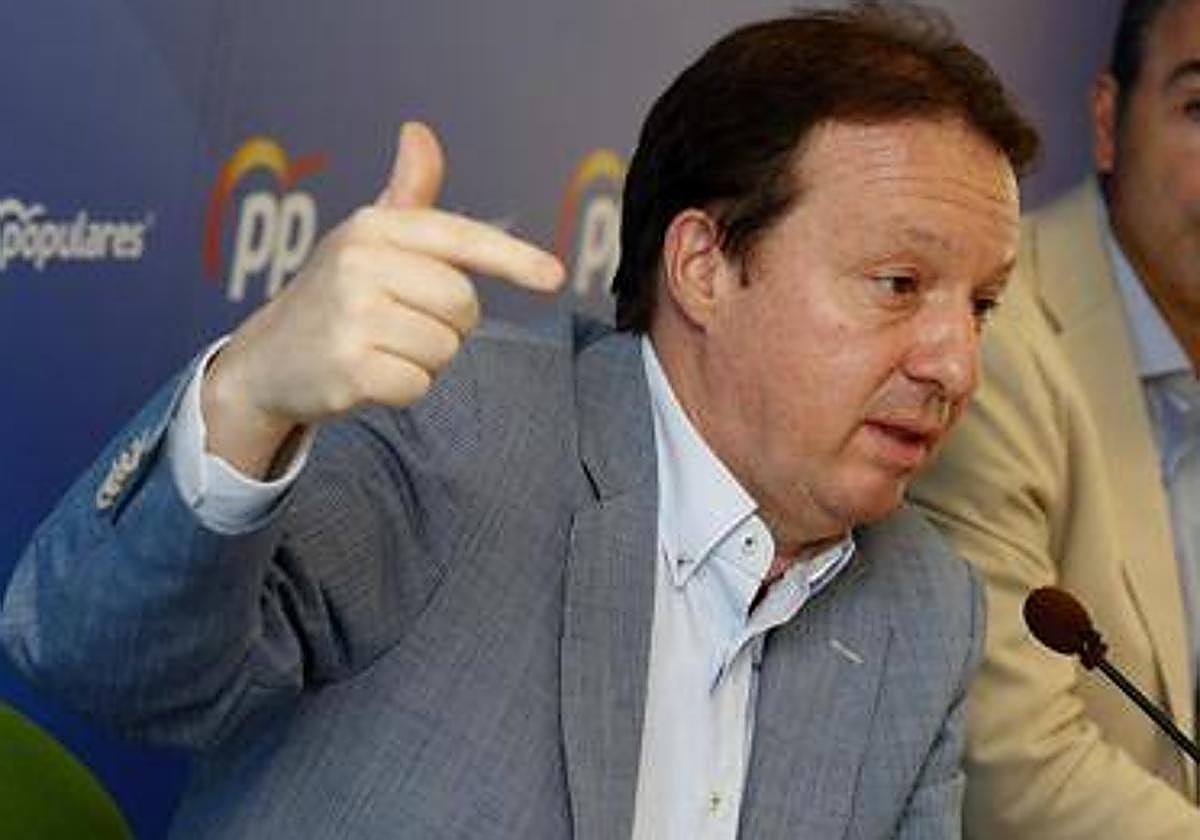 Miguel Ángel Ponce, número dos del PP en la lista regional al Parlamento.
