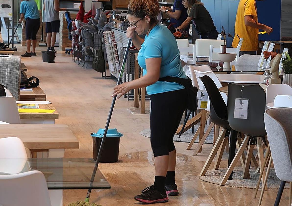 Profesional trabajando.