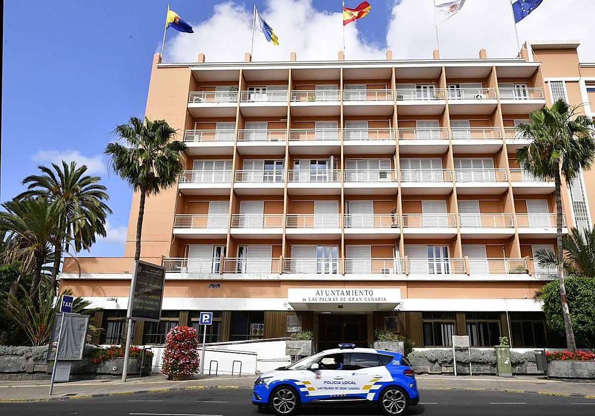 Imagen de archivo de las oficinas municipales de Las Palmas de Gran Canaria.
