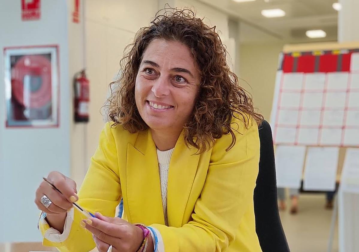 La candidata por Podemos a la alcaldía de Las Palmas de Gran Canaria, Gemma Martínez.