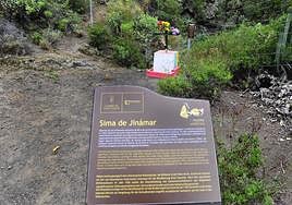 Imagen del exterior de la Sima de Jinámar.