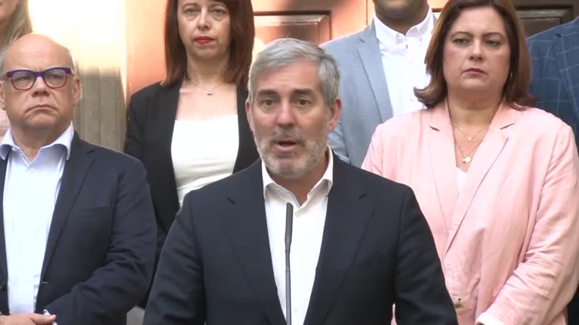 Fernando Clavijo (CC) registra su lista regional ante la Junta Electoral