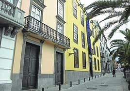 La primera imprenta comenzó en lo que hoy es el Archivo Histórico Provincial de la capital grancanaria.