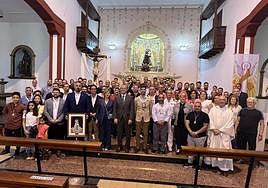 Un momento del acto de ratificación del hermanamiento.