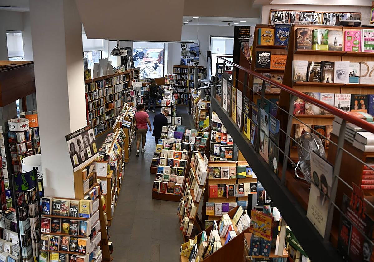 Imagen de archivo de una librería.