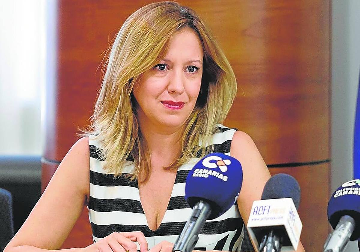 Rosa Dávila es la aspirante de CC a presidir el Cabildo.