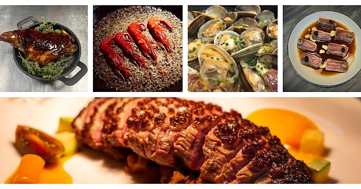 Selección de platos de los restaurantes presentes en este reportaje.