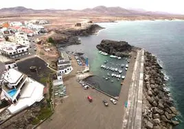 Rampa de varada en El Cotillo