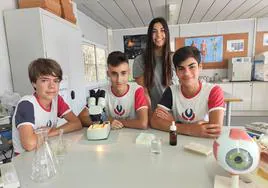 Ganadores de Canarias de la IV Olimpiada Científica Juvenil Española