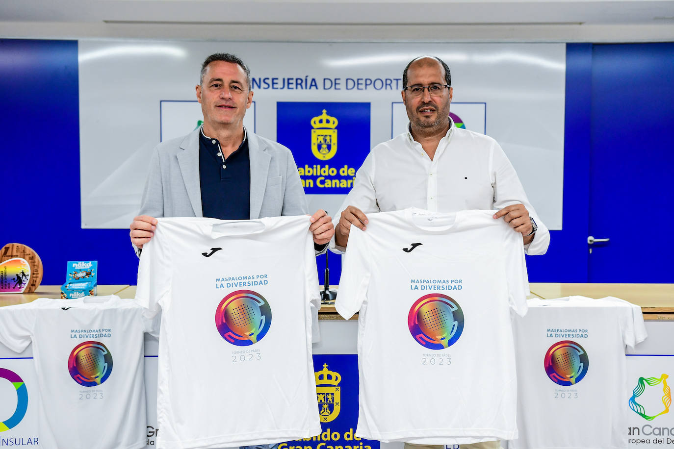 Durante la presentación.