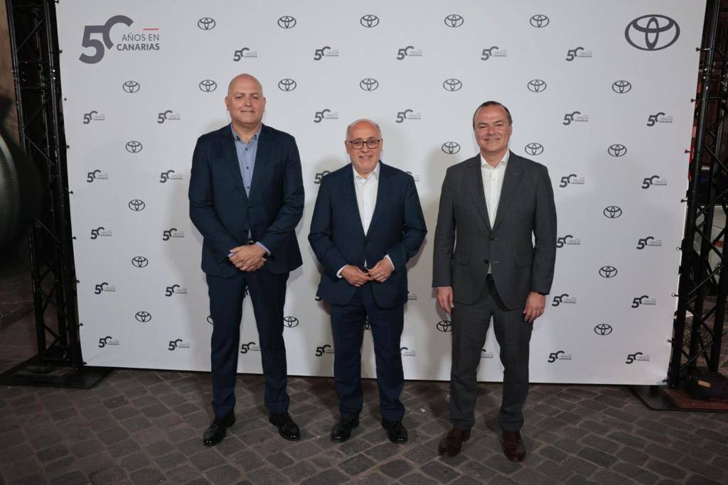 Toyota cumple 50 años en Canarias