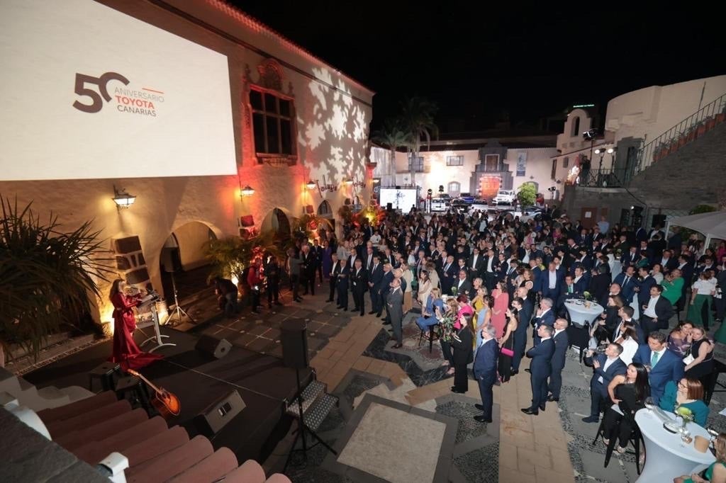 Toyota cumple 50 años en Canarias